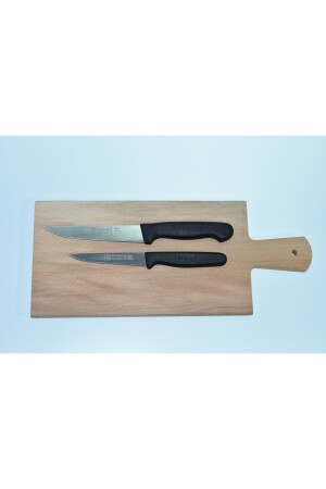 Double Kitchen Knife (61004 - 9.5 Cm And 61005 - 12.5 Cm) Sd61005004 - Sürbisa