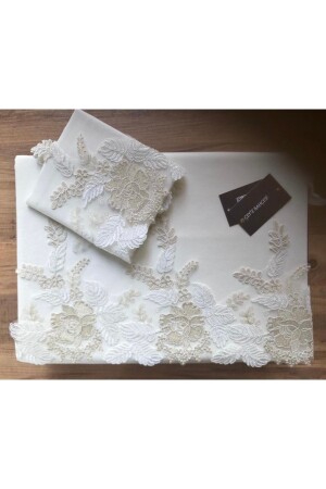 Double Lavin Duvet Cover Set CBLVN - Çeyiz Bahçesi