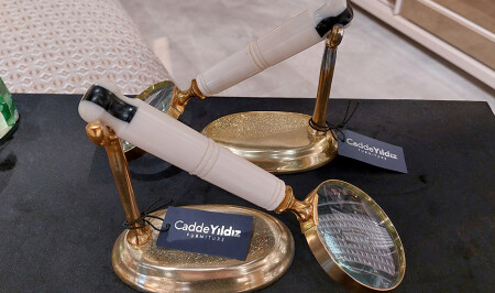 Double Magnifying Glass Decorative Object - 20480 - Cadde Yıldız