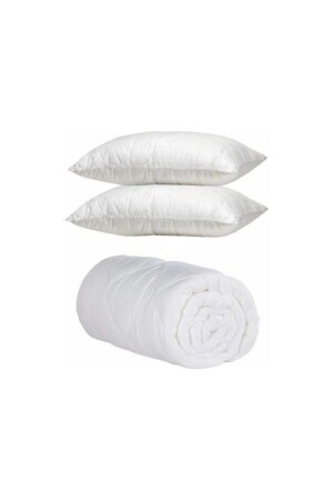 Double Microfiber Quilt +2 Pillow Set MDMLSCKST - Linnda Home