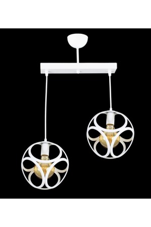 Double Modern Circle Cube Model Pendant Lamp Chandelier LMBDR35382 - Lambadar