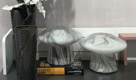 Double Mushroom Figure Object - 20330 - Cadde Yıldız