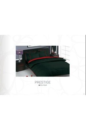 Double Prestige Deluxe Satin Duvet Cover Set Black 8682475026765 - Taç