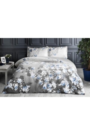 Double Ranforce Duvet Cover Set Brown Lupita 8697353527272 - Özdilek