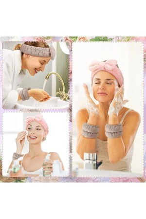 Double Set Colorful Towel Wrist Washing Band Athlete Spa Wristband - Pistore