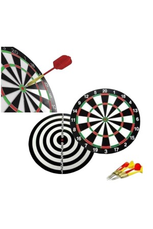 Double Sided 4 Pin Dart Activity Target Sniper Sports Game Set Hit the Highest Target GÇG335 - SAZE