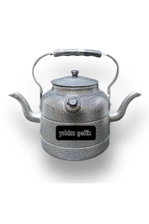 Double Sided Aluminum Teapot, Ottoman Chat Teapot 24number - Yıldız çelik