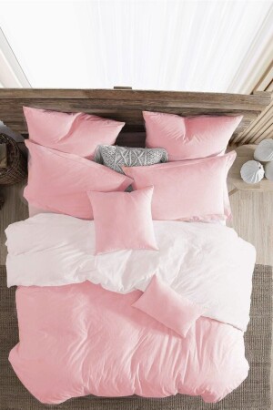 Double Sided Double Duvet Cover Set with Elastic Sheet AWCT-0249 - Always