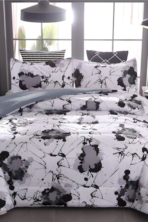 Double Sided Double Duvet Cover Set with Elastic Sheets AWCT-0314 - Always
