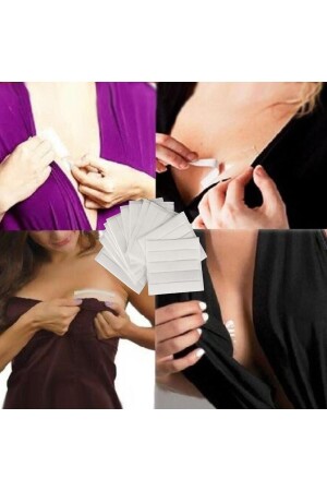 Double Sided Fastening Low-cut Evening Dress Wedding Dress Dress Bra Tape For Body And Clothing - Bzm