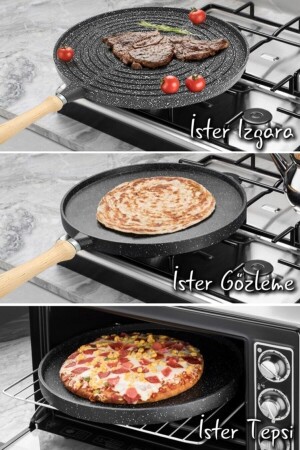 Double Sided Flatbread Meat Pan cook. 15 - COOKCASE
