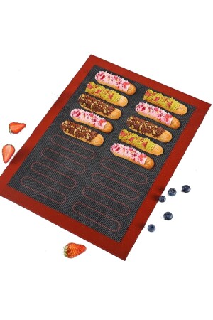Double Sided Perforated Macarons And Inserts Baking Mat Silpat 30x40cm 10102503202206 - WorkAsist