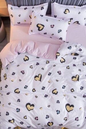 Double Sided Single Duvet Cover Set with Elastic Sheets AWCT-0392 - Always