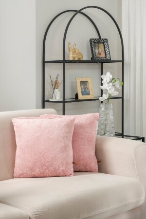 Double Sided Wellsoft Fabric Set of 2 44x44 cm Gift Decorative Plush Throw Pillow Cover Pillow Case - Formeya