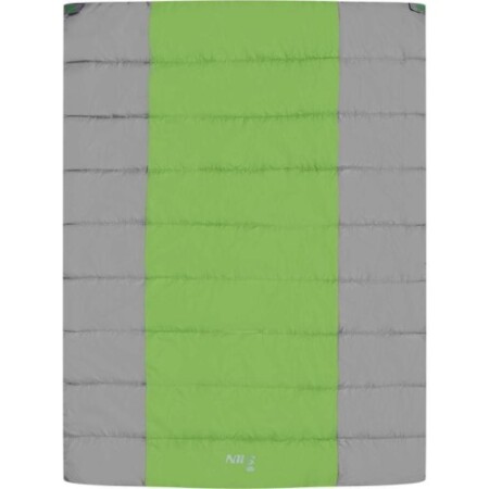 Double sleeping bag NILS CAMP NC2011 grey-green - Nils Camp