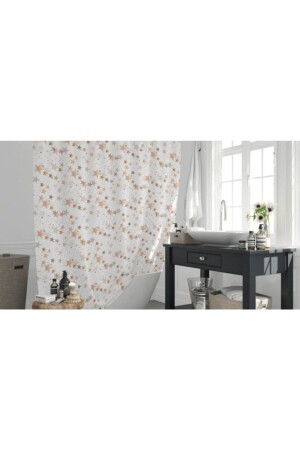 Double Wing Shower Curtain 2x110x200 cm 6812 - Jackline