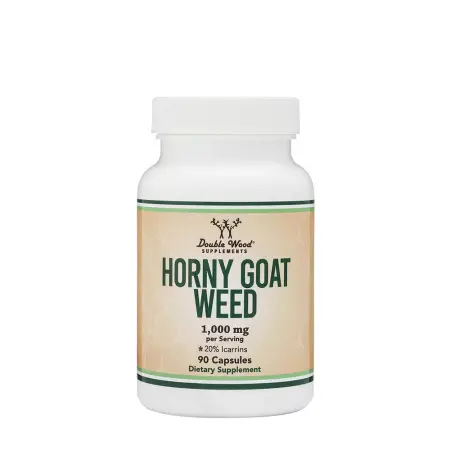 Double Wood Supplements Horny Goat Weed (90 Capsules) - Double Wood Supplements
