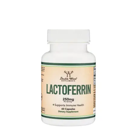 Double Wood Supplements Lactoferrin (60 Capsules) - Double Wood Supplements