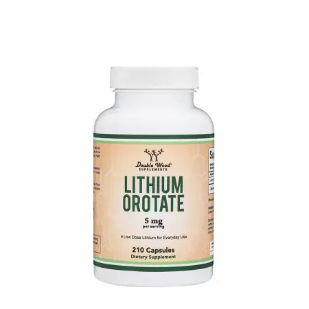 Double Wood Supplements Lithium Orotate (210 capsules) - Double Wood Supplements