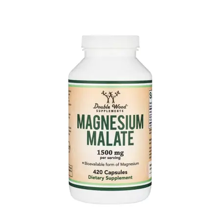 Double Wood Supplements Magnesium Malate (420 Capsules) - Double Wood Supplements