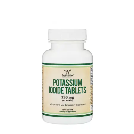 Double Wood Supplements Potassium Iodide (180 Tablets) - Double Wood Supplements