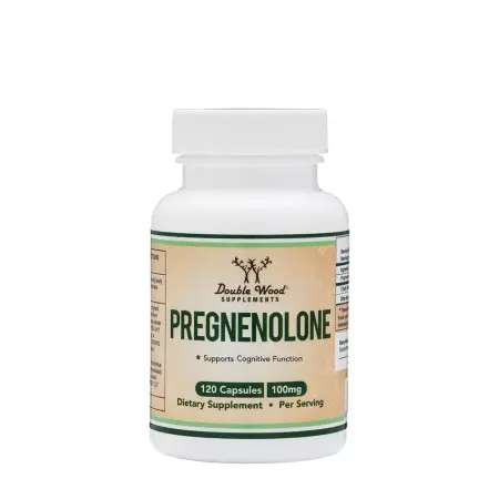 Double Wood Supplements Pregnenolone (120 Capsules) - Double Wood Supplements