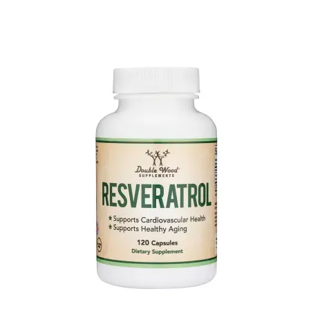 Double Wood Supplements Resveratrol (120 Capsules) - Double Wood Supplements