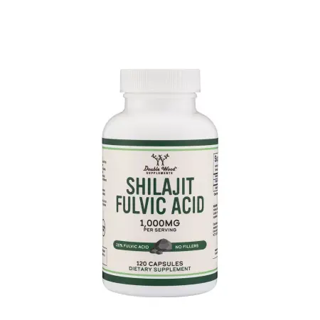 Double Wood Supplements Shilajit Resin (120 Capsules) - Double Wood Supplements
