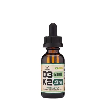 Double Wood Supplements Vitamin D3 + K2 Liquid (30 ml) - Double Wood Supplements