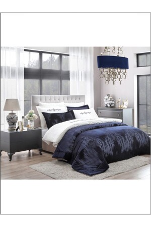 Dowry Set The Sparkle in My Home Estela Dark Blue Double 12 Pieces - Taç