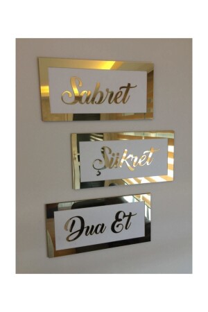 Dr Pleksi Sabret Şükret Dua Et - Bilge Hediyelik