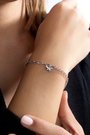 Dragonfly Pendant Silver Bracelet - Else Silver