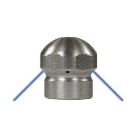 Drain cleaning nozzle R+M 1/8