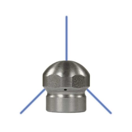 Drain cleaning nozzle R+M 1/8