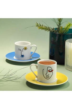 Dream Coffee Set for 2 Persons 11335 RU04KT42011335 - Kütahya Porselen