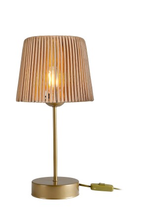 Dream Lampenschirm Gold Bambus Schlafzimmer - Manogrup Avize Aydınlatma