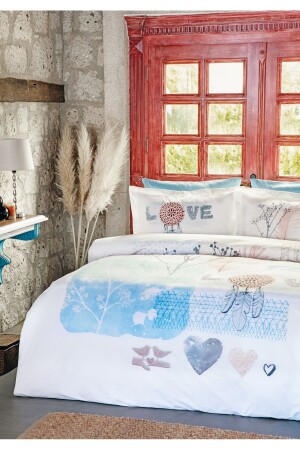Dream Love Double Duvet Cover Set 8697353482489 - Özdilek