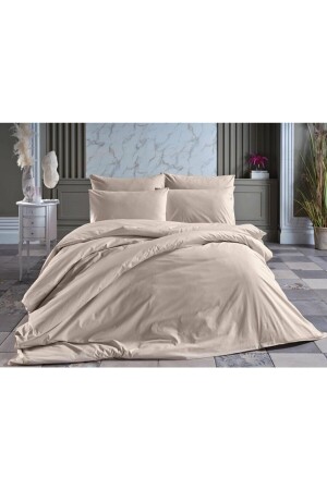 Dreamlife Bettbezug-Set Beige – Doppelbett 2Q9NTKDREM0020065 - Doqu Home