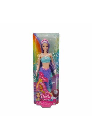 Dreamtopia Mermaid Dolls - Purple Hair-pink Crown T000CBV45-53205 - Barbie