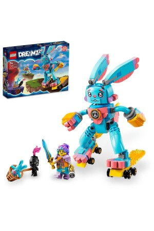 ® DREAMZzz™ Izzie and Rabbit Bunchu 71453 - Toy Construction Set for Ages 7 and Up (259 Pieces) - Lego