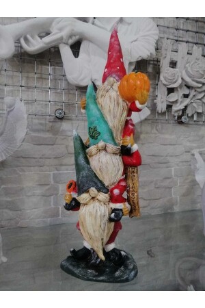Dreifacher Weihnachtszwerg, Weihnachtsgeschenk, Weihnachtszwerge Christmas00 - ekinoksart