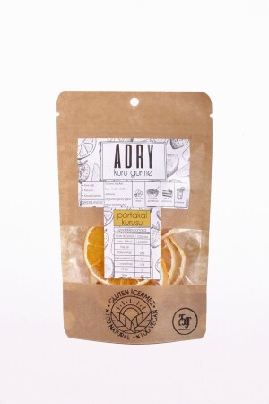 Dried Orange 25 g 100% Natural-healthy Snack-sliced ​​Dried Fruit - Adry