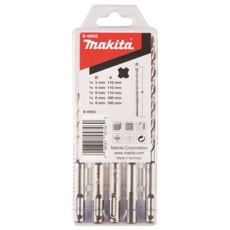 Drill set MAKITA B-49052 SDS+ - Makita Accessories