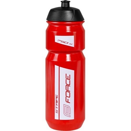 Drinking bottle FORCE Stripe 0.75l (red/white) - Force