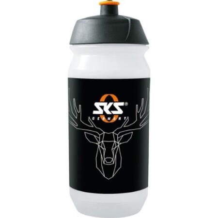 Drinking bottle SKS DEER 500ml (black/white) - SKS Germany