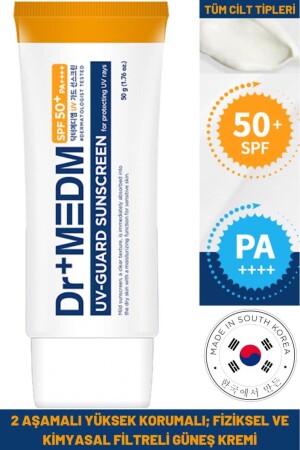 Dr-medm Spf50-pa-- Uv 50 Ml Guard Sunscreen Yüksek Koruma Fiziksel&kimyasal Filtreli Güneş Kremi DERMAL.DR.001 - Dermal