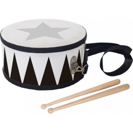 Drum JaBaDaBaDo, black/natural wood - JaBaDaBaDo