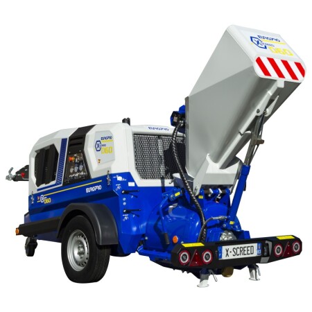 Dry plaster spraying machine EUROMAIR X-Screed D60 - Euromair