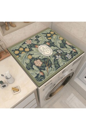 Drying Rack Washing Machine Cover Protection Mat Liquid Proof Non-Slip Washable - Else Dekor