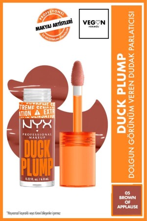 Duck Plump Plump Lip Gloss - 05 Brown of Applause - Nyx Professional Makeup